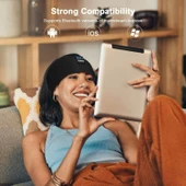 LC-dolida Uyku Maskesi - Kablosuz Kulaklıklar - Bluetooth 5.2 - Obsidyen - 4