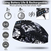 LC-dolida Uyku Maskesi - Kablosuz Kulaklıklar - Bluetooth 5.2 - Mürekkep Siyah - 3