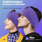 LC-dolida Uyku Maskesi - Kablosuz Kulaklıklar - Bluetooth 5.2 - Havai Mor - 2