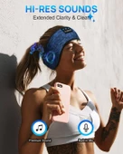 LC-dolida Uyku Maskesi - Kablosuz Kulaklıklar - Bluetooth 5.2 - Mavi - 2