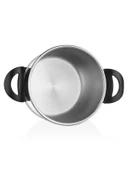 VENTO SIYAH-GRI 4+7 LT DUDUKLU TENCERE thumbnail 4