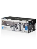 VENTO SIYAH-GRI 4+7 LT DUDUKLU TENCERE thumbnail 7