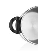 VENTO SIYAH-GRI 4+7 LT DUDUKLU TENCERE thumbnail 5