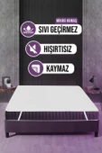 Mikro Dört Köşe Lastikli Sıvı Geçirmez Yatak Alezi  90 x 190 cm - 1