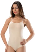 Belinay İp Asklılı Çıtçıtlı Body Modal Yumuşak Bayan Atlet 0860 - 4