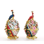 Tavuskuşu Biblo Dekoratif Hediyelik thumbnail 1