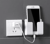 Telefon ve Kumanda Standı Plastik Krem Renk - 1