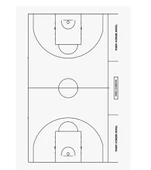 Fox40 Basketbol Taktik Tahtası 6905-1600 - 1