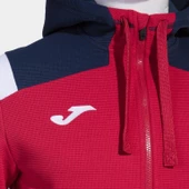 Joma Toledo Zıp-Up Kapşonlu Ceket - Kırmızı / Lacivert - 3
