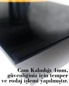 Kahverengi Karahindiba Cam Tablo - 8