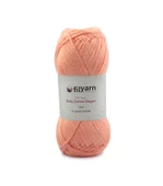 Baby Cotton El Örgü İpi 100 Gram Oeko-Tex Sertifikalı Pamuk İpi Bebek İpi Yelek İpi Punch İpi - 3