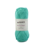 Baby Cotton El Örgü İpi 100 Gram Oeko-Tex Sertifikalı Pamuk İpi Bebek İpi Yelek İpi Punch İpi - 8