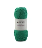 Baby Cotton El Örgü İpi 100 Gram Oeko-Tex Sertifikalı Pamuk İpi Bebek İpi Yelek İpi Punch İpi - 7