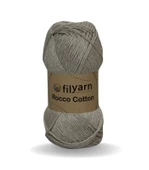Rocco 100g Cotton iplik punch için ideal örgü ipi, pamuklu amigurumi ipi el işi malzemeleri pamuk ip - 4