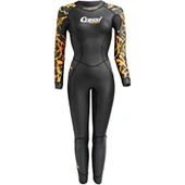 Cressi Kuwae Lady Yüzücü Elbisesi  BLACK/ORANGE 2MM -  NO:1 / XS thumbnail 2