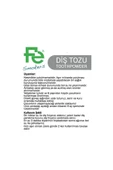 Diş Tozu Naneli / Smokers 50 gr - 2