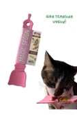 vet advice Kedi Pratik Kaşık Kolay Ödül Maması Yedirme Çubuğu Kedi Kaşığı ADET - 3