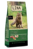 Lina Yetişkin Kediler Için Gurme Lezzetinde Karışık Premium Mama 15 Kg - 1