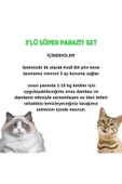 vet advice Kedi Parazit Tüy Bakım Bitkisel 3'lü Set %100 Etki ( Tasma,damla,tarak) - 2