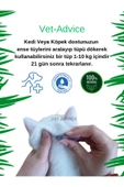 vet advice Kedi Köpek Iç Dış Tablet Damla Deri Tüy Bitkisel Parazit Bakım Seti thumbnail 2