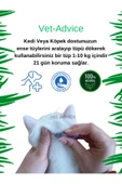 vet advice Kedi Köpek Iç Dış Tüy Ve Deri Bakım Damla Tablet 2'li Avantajlı Paket %100 Bitkisel Içerik (PARAZİT) - 6