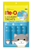 Creamy Treats Meo Tavuklu & Ciğerli Krema Kedi Besin Takviyesi (15 Gr - 1