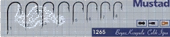 Mustad Olta İğnesi 1265 100lü  Standart NO:4 thumbnail 2