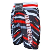 DragonDo KB242 Kick Boks Şortu Kick Boxing Antrenman Şortu Dijital Baskılı Desenli Şort - 3