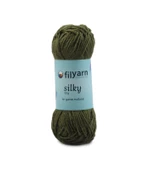 Silky Baharlık Örgü İpi Bambu Pastel İpi Parlak İp Bebek İpi Hırka Kazak İpi Motif İpi thumbnail 6