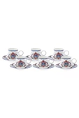 Karaca Hattat 6 Kişilik Kahve Fincanı Takımı 90 ml - 6
