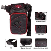 Albastar Çakı Cepli Yan Spin Çantası Standart - 2