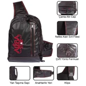 Albastar Üç Gözlü Sırt Çantası Standart - 2