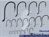 Mustad Olta İğnesi 92553 25li  Standart NO:2-0 thumbnail 6