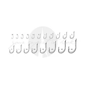 VMC Faultless Spade End Olta İğnesi 9294BZ  NO:3 - 50LI BRONZ thumbnail 2