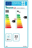 Baymak Lunatec Premix 24 kW Hermetik Tam Yoğuşmalı Kombi (Baca Kiti Dahil) (Montaj Hariç) - 5