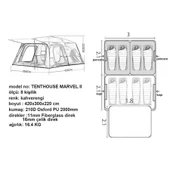 Tenthouse Marvel II 8 Kişilik Çadır  Standart Standart - 6