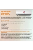 Airfel LTXM25N 9000 BTU Inverter Duvar Tipi Klima R32 A++ (Montaj Dahil) - 8