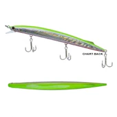Ryuji Master Jerk Sinking 190mm 36gr Hard Bait  Standart LEMON BACK - 4
