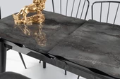 İkon Açılır MDF HighGloss Mutfak Masası 70x110 - 3