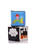 Sozzy Toys Eğitici Çıngıraklı Renkli Küpler Szy241 - 3