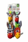 Sozzy Toys Çıngıraklı Bebek Bileklik Ve Çorabı / - 2