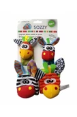 Sozzy Toys Çıngıraklı Bebek Bileklik Ve Çorabı / - 1