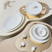 Karaca Fine Pearl Extra Chanak 62 Parça 12 Kişilik Yemek Takımı - 7