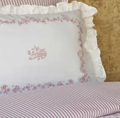 Karaca Home Versay Pembe Çift Kişilik Percale Nevresim Takımı - 4