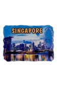 Singapur Temalı Kırık Magnet thumbnail 3