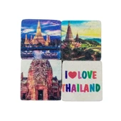 Tayland Temalı Dörtlü Taş Magnet thumbnail 1