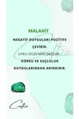 El Yapımı Malahit Kalp Kolye - Negatif Enerjiyi Uzaklaştırın, Dengede Kalın - 3