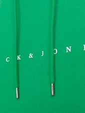JACK JONES Erkek Kapüşonlu Sweatshirt 12233972 thumbnail 5