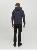 JACK JONES Erkek Kapüşonlu Sweatshirt 12233972 - 3