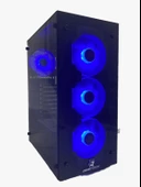 GAMEFORCE GF-8307 GLASS (700W 80+) 4x120mm RGB Kontr. ve Kmn. Fan Oyuncu Kasa - 4
